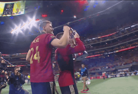 mls cup kiss GIF by Major League Soccer