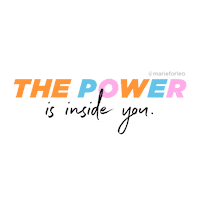 MarieForleoInternational power marie limitless unstoppable Sticker