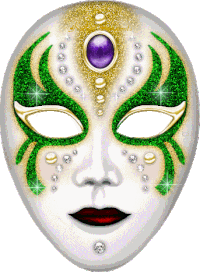Mardi Gras Sticker