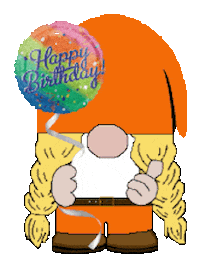 Happy Birthday Thumbs Up Sticker