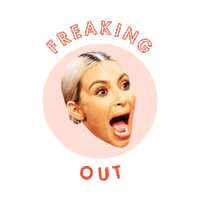 Kim Kardashian Omg Sticker by Cosmopolitan