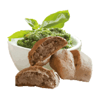 Sampizzaeforno sam bread verona pane Sticker