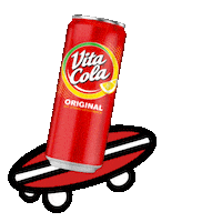 Skateboard Coke Sticker by Vita Cola
