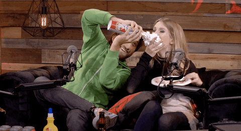 whipped cream rt podcast GIF by Rooster Teeth