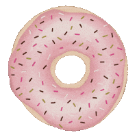 Donut Eating Sticker