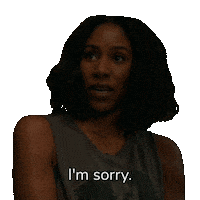 Sorry I Apologize Sticker by BET Plus