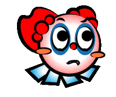 Mad Clown Sticker