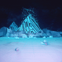 gif art glow GIF by BADCODEC
