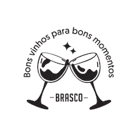 Drink Wine Sticker by mercadobrasco