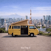 On The Road Roadtrip GIF by VanTrip.it
