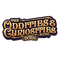 Halloween Metal Sticker by Oddities & Curiosities Expo