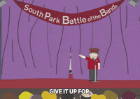performing battle of the bands GIF by South Park 