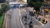 Police Rush Protesters to Clear Streets in Hong Kong's Admiralty