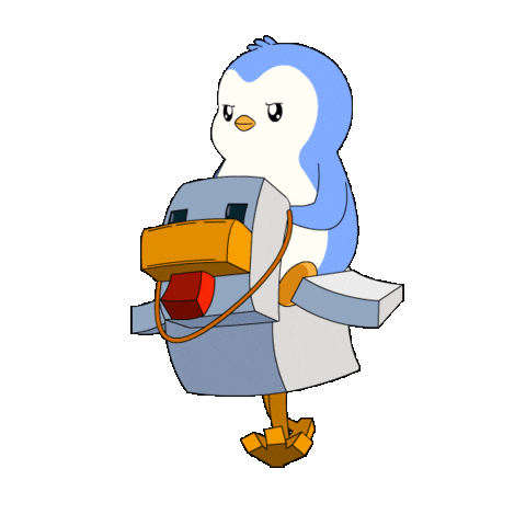 Penguin Pet Sticker by Pudgy Penguins