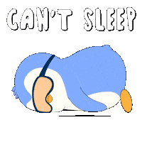 Tired Work Sticker by Pudgy Penguins