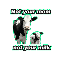Vegan Milk Sticker by Natur-Clean-up
