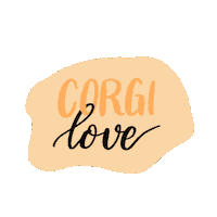 Corgi Sara Sticker by Jugendtagung