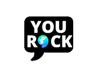 You Rock Sticker by Hola Digital
