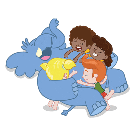 Laugh Love Sticker by Mundo Bita