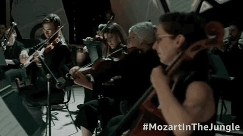 season 4 orchestra GIF by Mozart In The Jungle