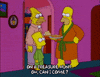 Sneaking Season 7 GIF by The Simpsons