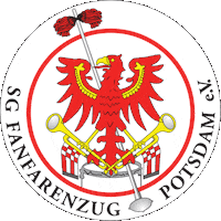 FanfarenzugPotsdam music logo band adler Sticker