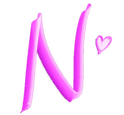 Pink Alphabet Sticker