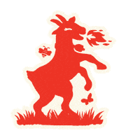 Montchevregoatcheese fire spicy hot honey mikes hot honey Sticker