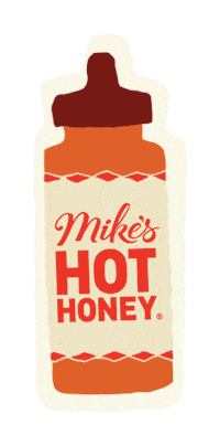 Hot Honey Fire Sticker by Montchevre