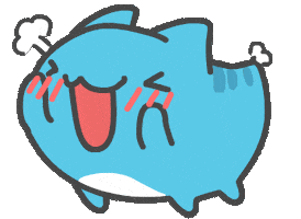 Cat Blush Sticker by Capoo