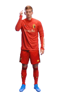 Red Devils Praet Sticker by ING Belgium