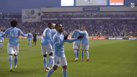 Major League Soccer Smile GIF by NYCFC