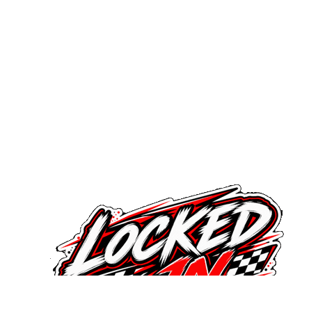 Locked In Racing Sticker by Dirtbag Brands