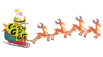 santa claus christmas Sticker by Goldcar