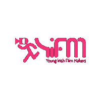 Pink Sticker by Young Irish Film Makers