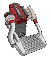 Motor Turbo Sticker