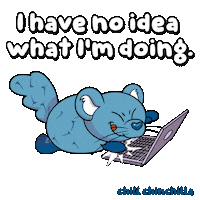 Doing No Idea Sticker by VeeFriends