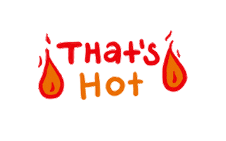 WunderDesing hot fire nice mood Sticker