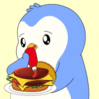 Bon Appetit Heart GIF by Pudgy Memez