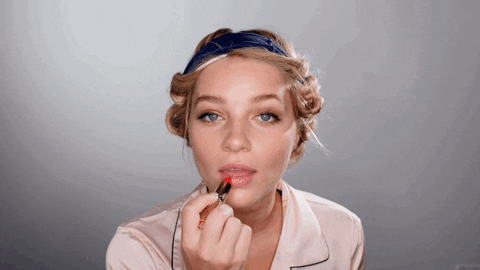 redken5thave giphyupload beauty makeup lipstick GIF