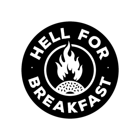 Hell For Breakfast Sticker by Slam Disques