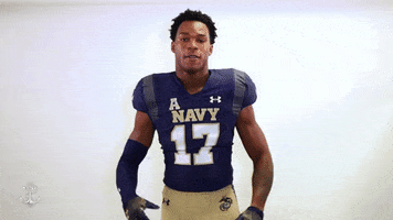 College Football Go Navy GIF by Navy Athletics