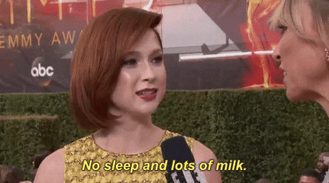 unbreakable kimmy schmidt no sleep and lots of milk GIF by E!