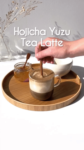 Hojicha Yuzu Tea Latte