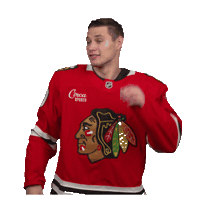 Listen Sticker by NHLBlackhawks