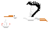 santuke pixel pixelart baby arcade Sticker