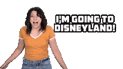 Happy Disney Sticker by Leroy Patterson