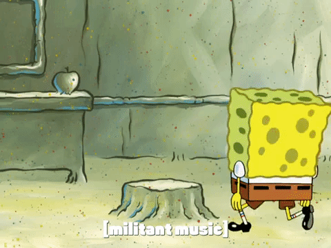 season 8 squidward's school for grown ups GIF by SpongeBob SquarePants