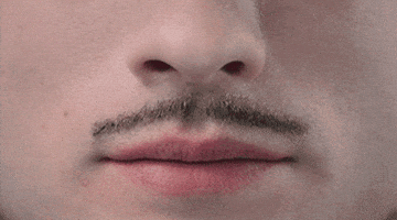 mustache GIF