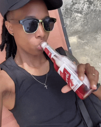 Chilling Beach Day GIF